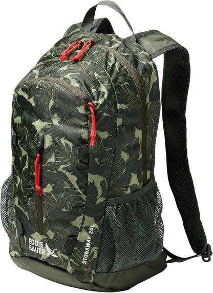Stowaway Packable Backpack | Travel | Outdoor | Lightweight | Foldable | Durable | Ripstop Polyester | 30L - Dark Forest