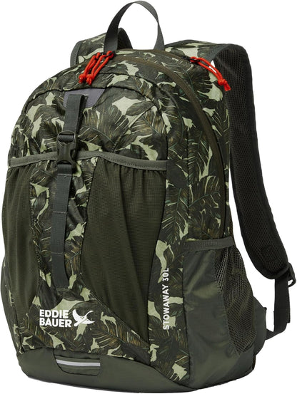 Stowaway Packable Backpack | Travel | Outdoor | Lightweight | Foldable | Durable | Ripstop Polyester | 30L - Dark Forest