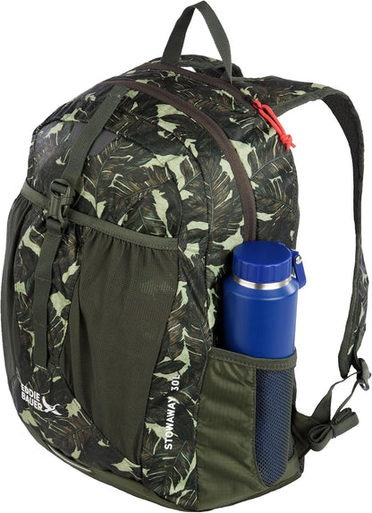 Stowaway Packable Backpack | Travel | Outdoor | Lightweight | Foldable | Durable | Ripstop Polyester | 30L - Dark Forest