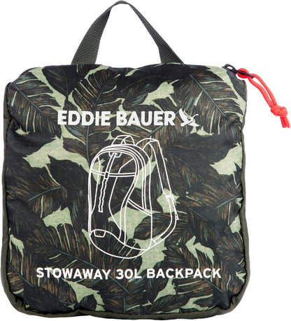 Stowaway Packable Backpack | Travel | Outdoor | Lightweight | Foldable | Durable | Ripstop Polyester | 30L - Dark Forest