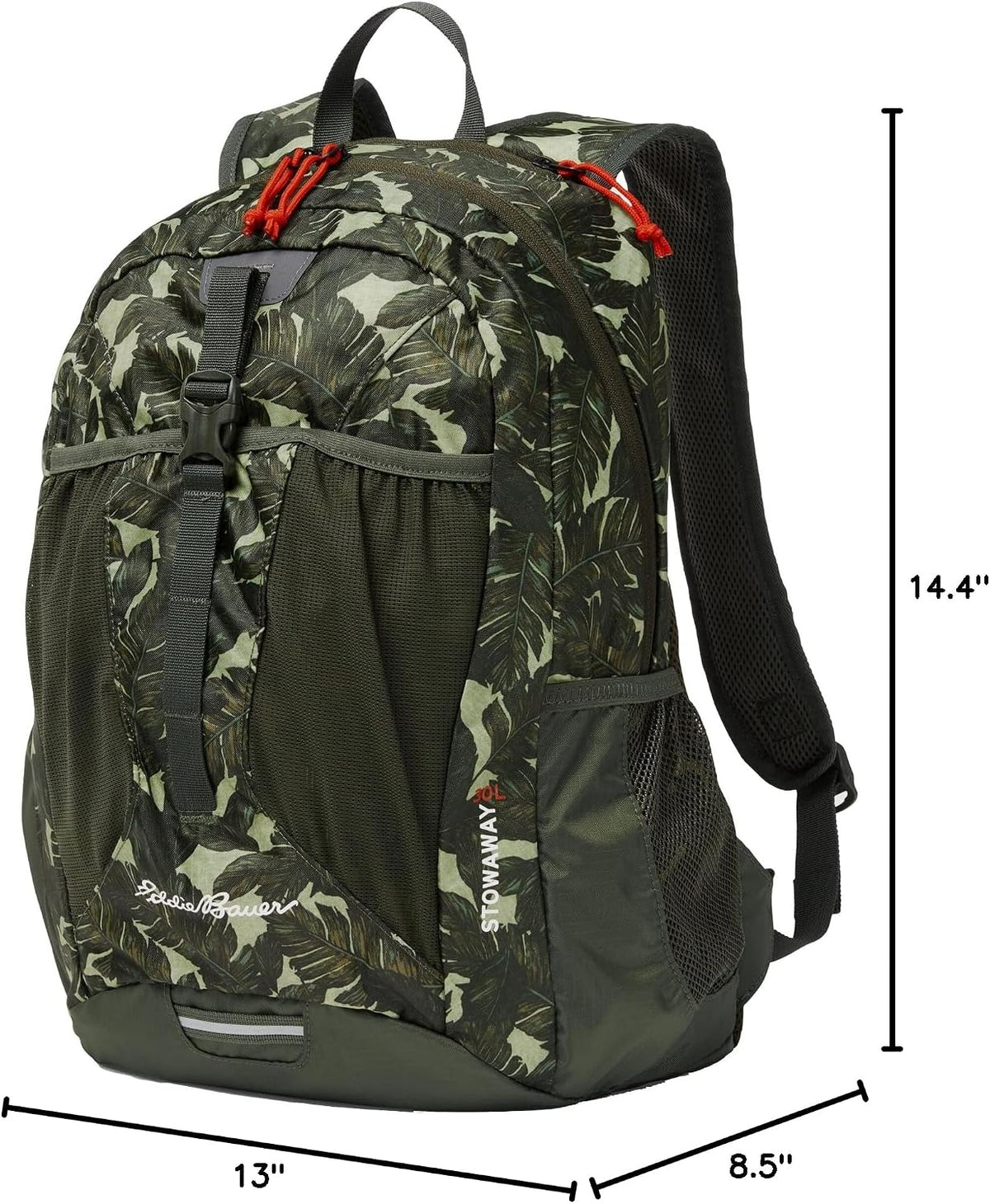 Stowaway Packable Backpack | Travel | Outdoor | Lightweight | Foldable | Durable | Ripstop Polyester | 30L - Dark Forest