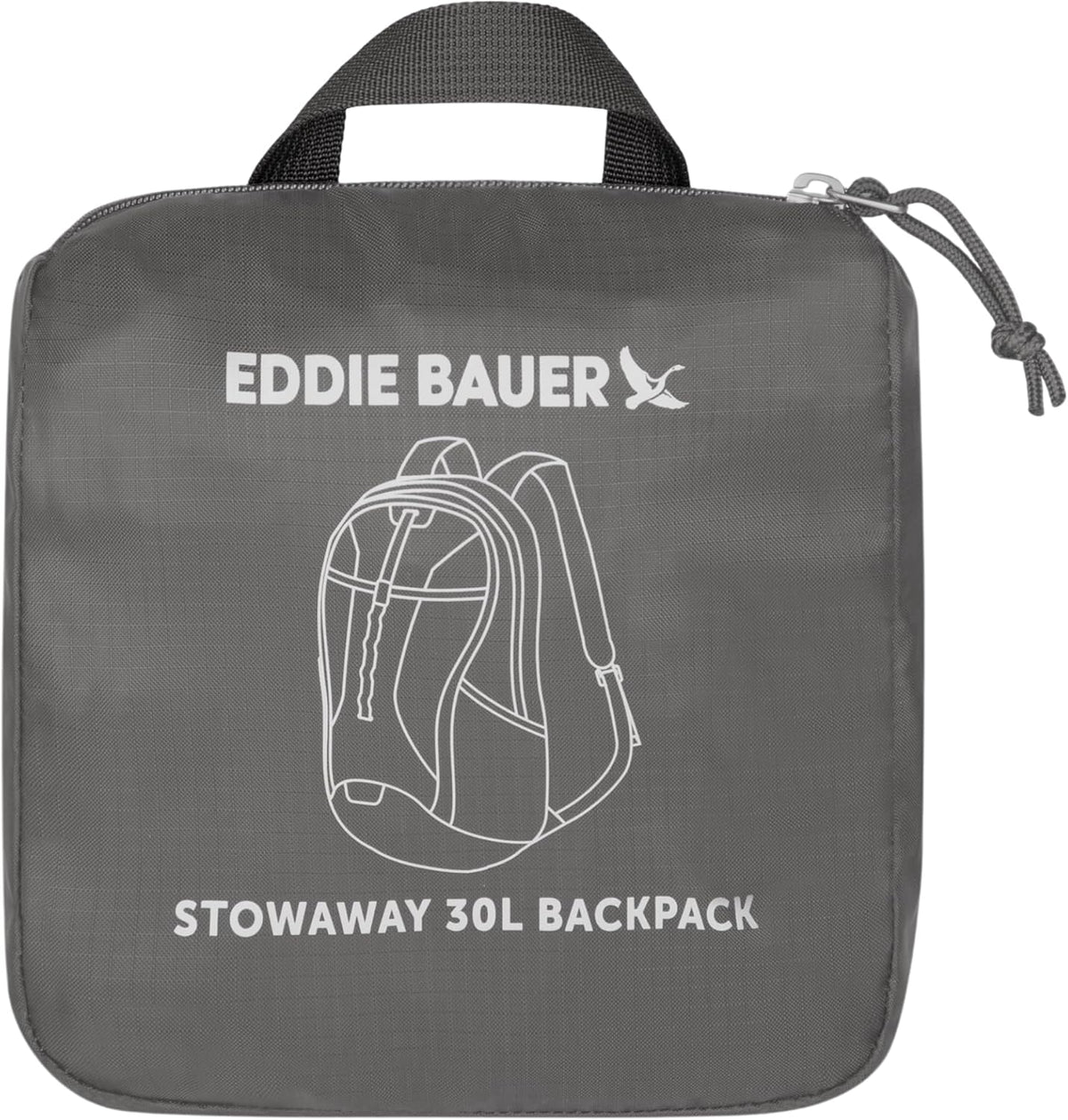 Stowaway Packable Backpack | Travel | Outdoor | Lightweight | Foldable | Durable | Ripstop Polyester | 30L - Dark Forest