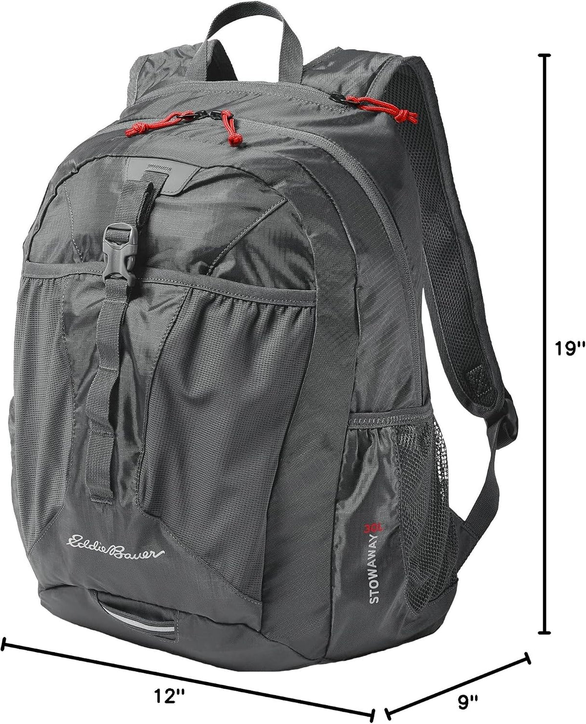 Stowaway Packable Backpack | Travel | Outdoor | Lightweight | Foldable | Durable | Ripstop Polyester | 30L - Dark Forest