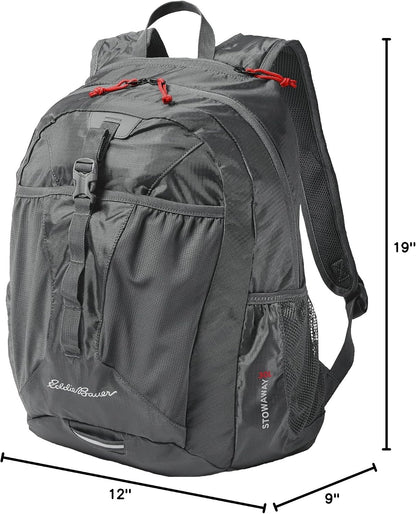 Stowaway Packable Backpack | Travel | Outdoor | Lightweight | Foldable | Durable | Ripstop Polyester | 30L - Dark Forest