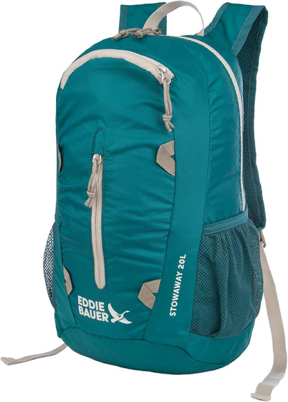 Stowaway Packable Backpack | Travel | Outdoor | Lightweight | Foldable | Durable | Ripstop Polyester | 30L - Dark Forest
