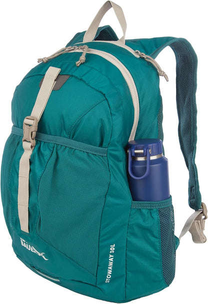 Stowaway Packable Backpack | Travel | Outdoor | Lightweight | Foldable | Durable | Ripstop Polyester | 30L - Dark Forest