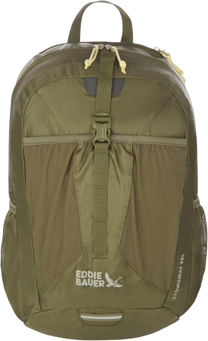 Stowaway Packable Backpack | Travel | Outdoor | Lightweight | Foldable | Durable | Ripstop Polyester | 30L - Dark Forest