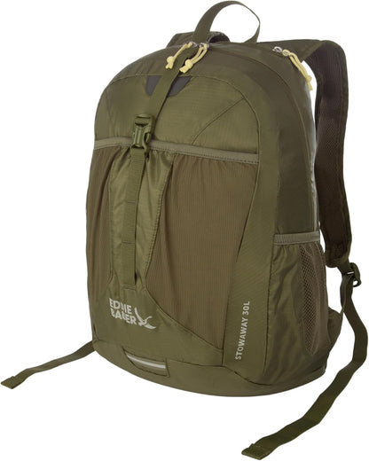 Stowaway Packable Backpack | Travel | Outdoor | Lightweight | Foldable | Durable | Ripstop Polyester | 30L - Dark Forest