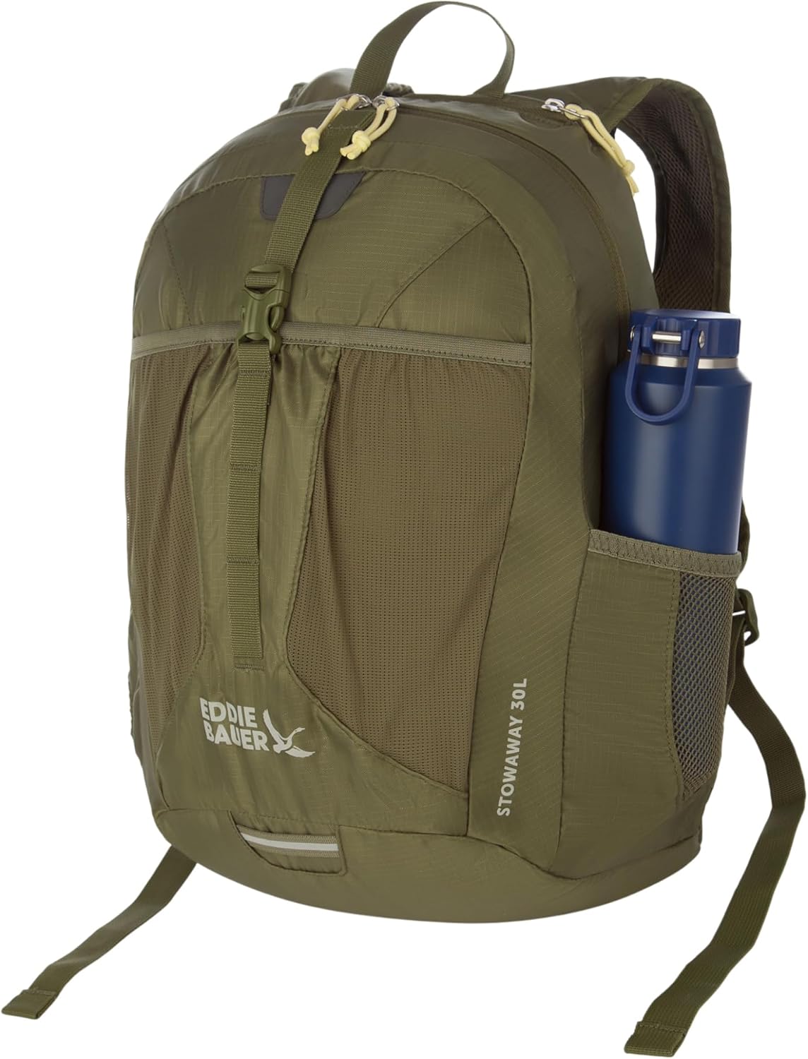 Stowaway Packable Backpack | Travel | Outdoor | Lightweight | Foldable | Durable | Ripstop Polyester | 30L - Dark Forest