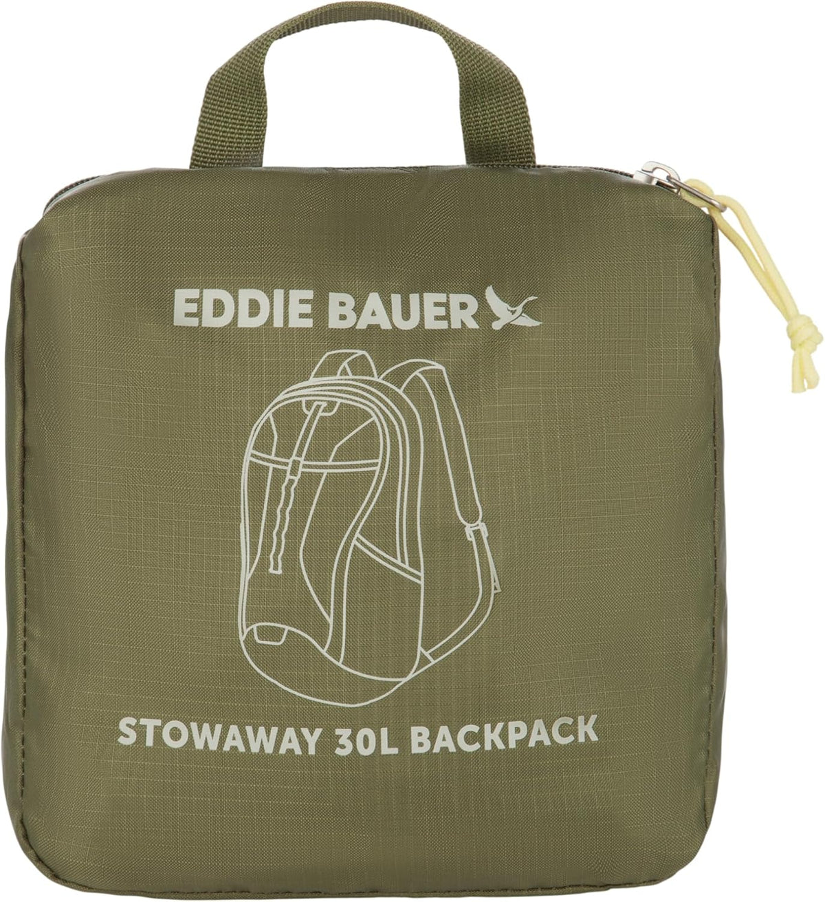 Stowaway Packable Backpack | Travel | Outdoor | Lightweight | Foldable | Durable | Ripstop Polyester | 30L - Dark Forest