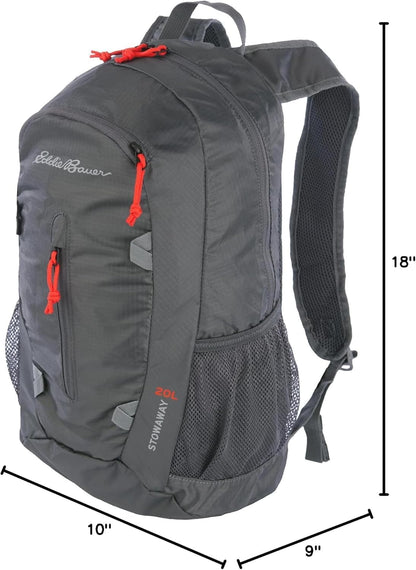 Stowaway Packable Backpack | Travel | Outdoor | Lightweight | Foldable | Durable | Ripstop Polyester | 30L - Dark Forest