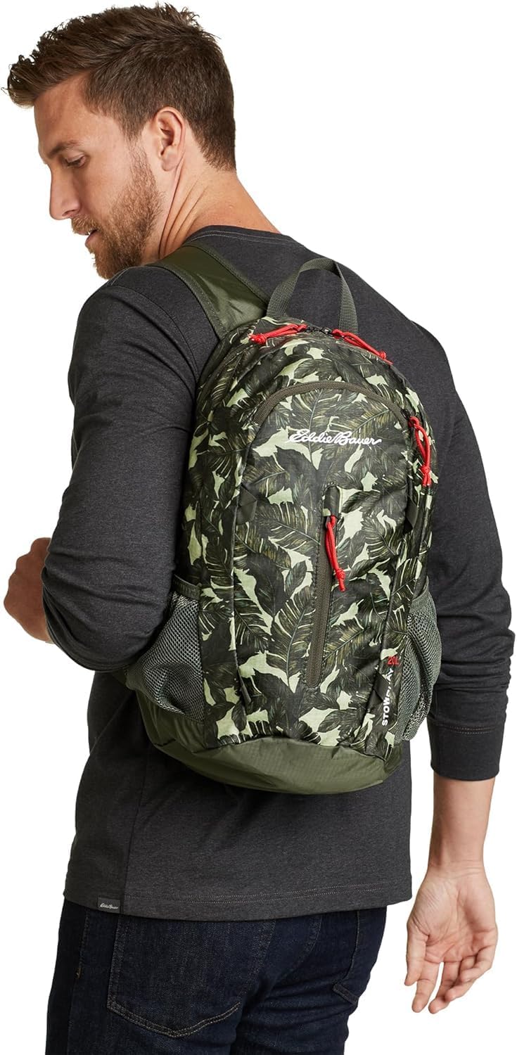 Stowaway Packable Backpack | Travel | Outdoor | Lightweight | Foldable | Durable | Ripstop Polyester | 30L - Dark Forest