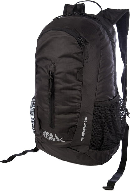 Stowaway Packable Backpack | Travel | Outdoor | Lightweight | Foldable | Durable | Ripstop Polyester | 30L - Dark Forest