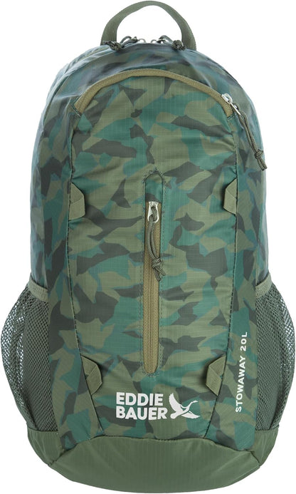 Stowaway Packable Backpack | Travel | Outdoor | Lightweight | Foldable | Durable | Ripstop Polyester | 30L - Dark Forest