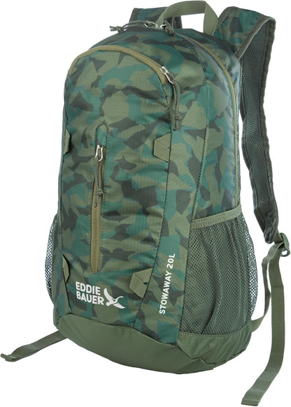 Stowaway Packable Backpack | Travel | Outdoor | Lightweight | Foldable | Durable | Ripstop Polyester | 30L - Dark Forest
