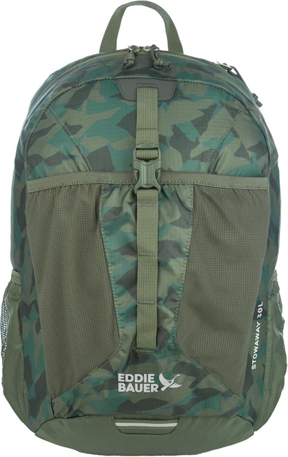 Stowaway Packable Backpack | Travel | Outdoor | Lightweight | Foldable | Durable | Ripstop Polyester | 30L - Dark Forest