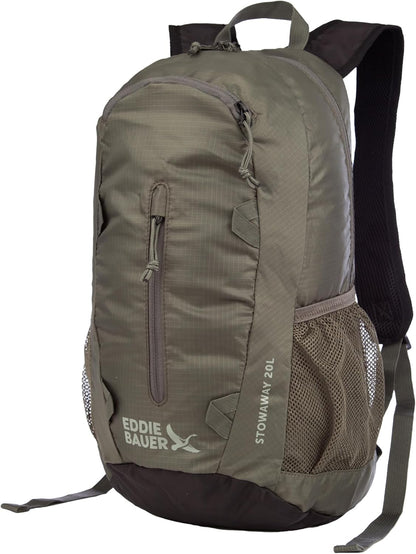 Stowaway Packable Backpack | Travel | Outdoor | Lightweight | Foldable | Durable | Ripstop Polyester | 30L - Dark Forest