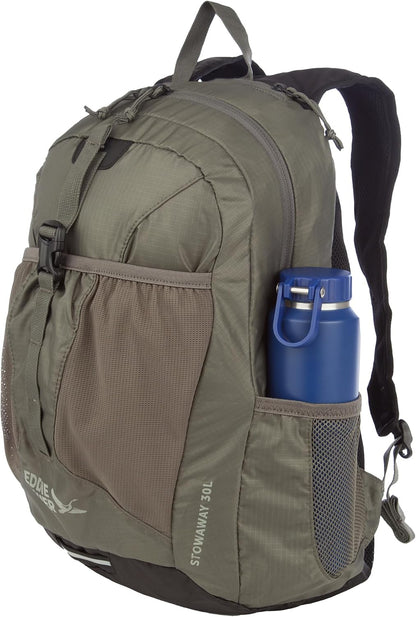 Stowaway Packable Backpack | Travel | Outdoor | Lightweight | Foldable | Durable | Ripstop Polyester | 30L - Dark Forest