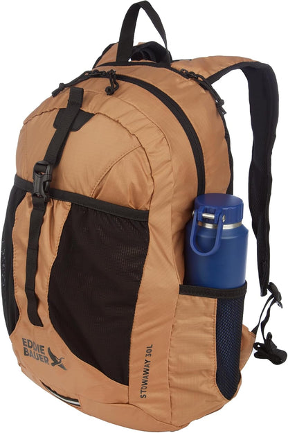 Stowaway Packable Backpack | Travel | Outdoor | Lightweight | Foldable | Durable | Ripstop Polyester | 30L - Dark Forest