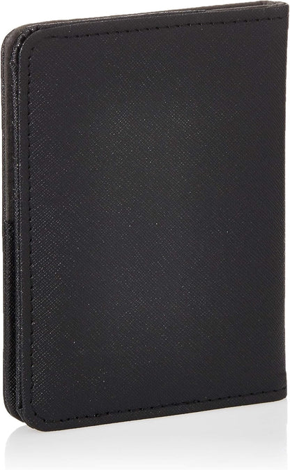 RFID Passport Wallet, Black, One Size