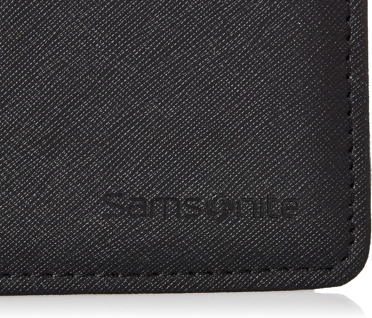 RFID Passport Wallet, Black, One Size