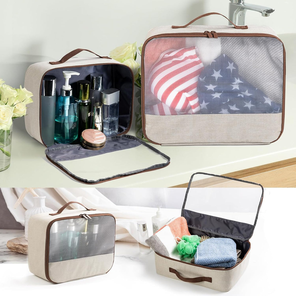 2in1 Garment Bags for Hanging Clothes - Suit Duffle Bag for Travel - Large Personal Item Travel Bag for Men Women, Convertible Carry On Bags for Dance Dress, Weekender Bag Luggage Bag