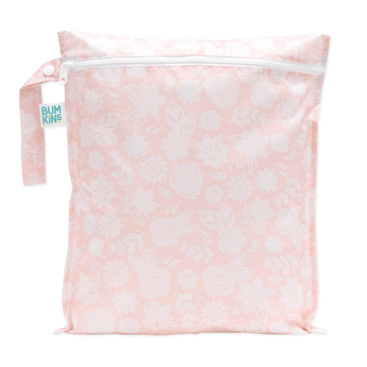 Disney Waterproof Wet Bag for Baby, Travel, Swim Suit, Cloth Diapers, Pump Parts, Pool, Beach, Gym Clothes, Toiletry, Hook to Stroller, Daycare, Zip Reusable Wetdry Packing, Minnie Mouse Icon