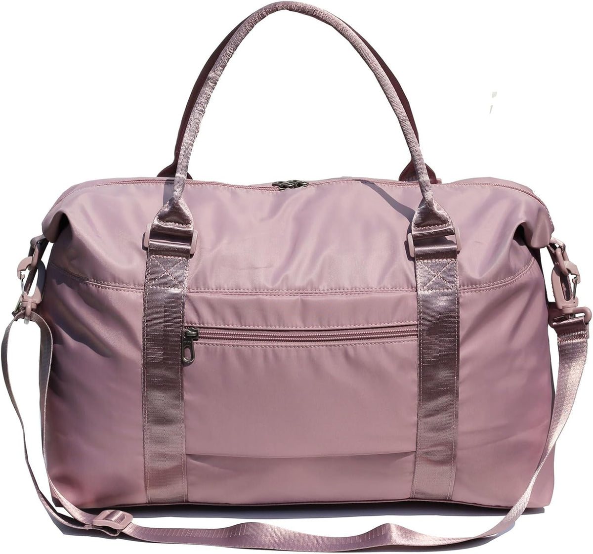 Travel Tote Duffel Gym Bag,Weekender Overnight Carry-on Tote Crossbody Bag with Wet Pocket and Trolley Sleeve Upgraded