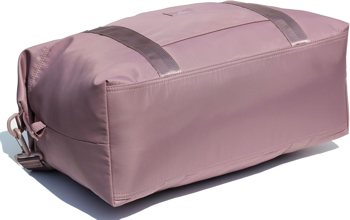 Travel Tote Duffel Gym Bag,Weekender Overnight Carry-on Tote Crossbody Bag with Wet Pocket and Trolley Sleeve Upgraded