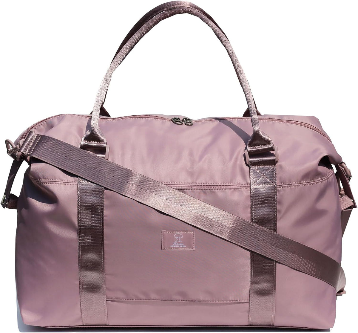 Travel Tote Duffel Gym Bag,Weekender Overnight Carry-on Tote Crossbody Bag with Wet Pocket and Trolley Sleeve Upgraded