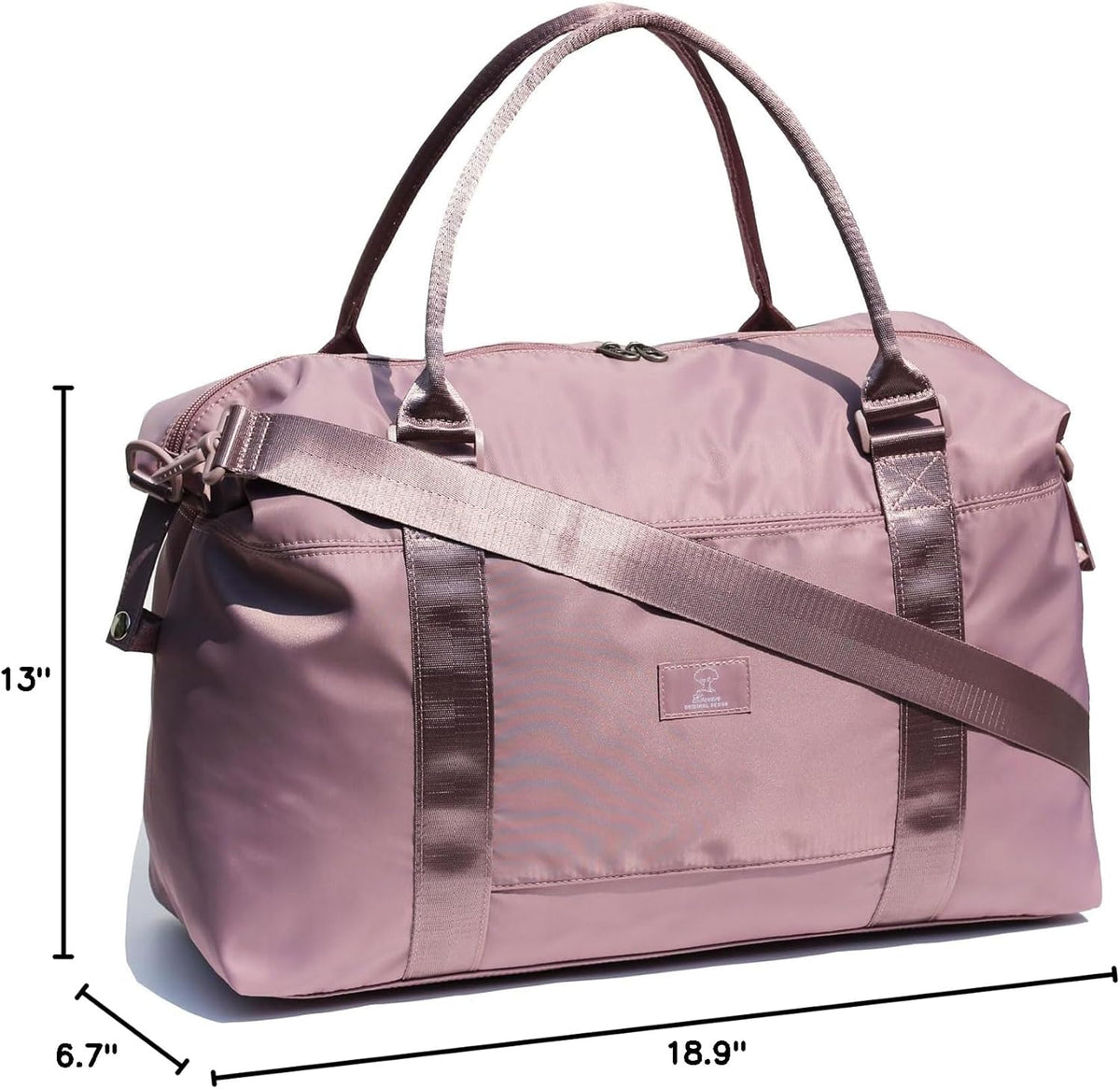Travel Tote Duffel Gym Bag,Weekender Overnight Carry-on Tote Crossbody Bag with Wet Pocket and Trolley Sleeve Upgraded