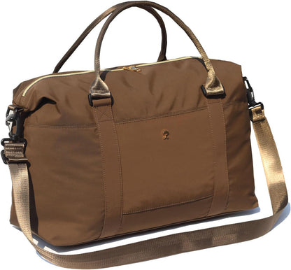 Travel Tote Duffel Gym Bag,Weekender Overnight Carry-on Tote Crossbody Bag with Wet Pocket and Trolley Sleeve Upgraded