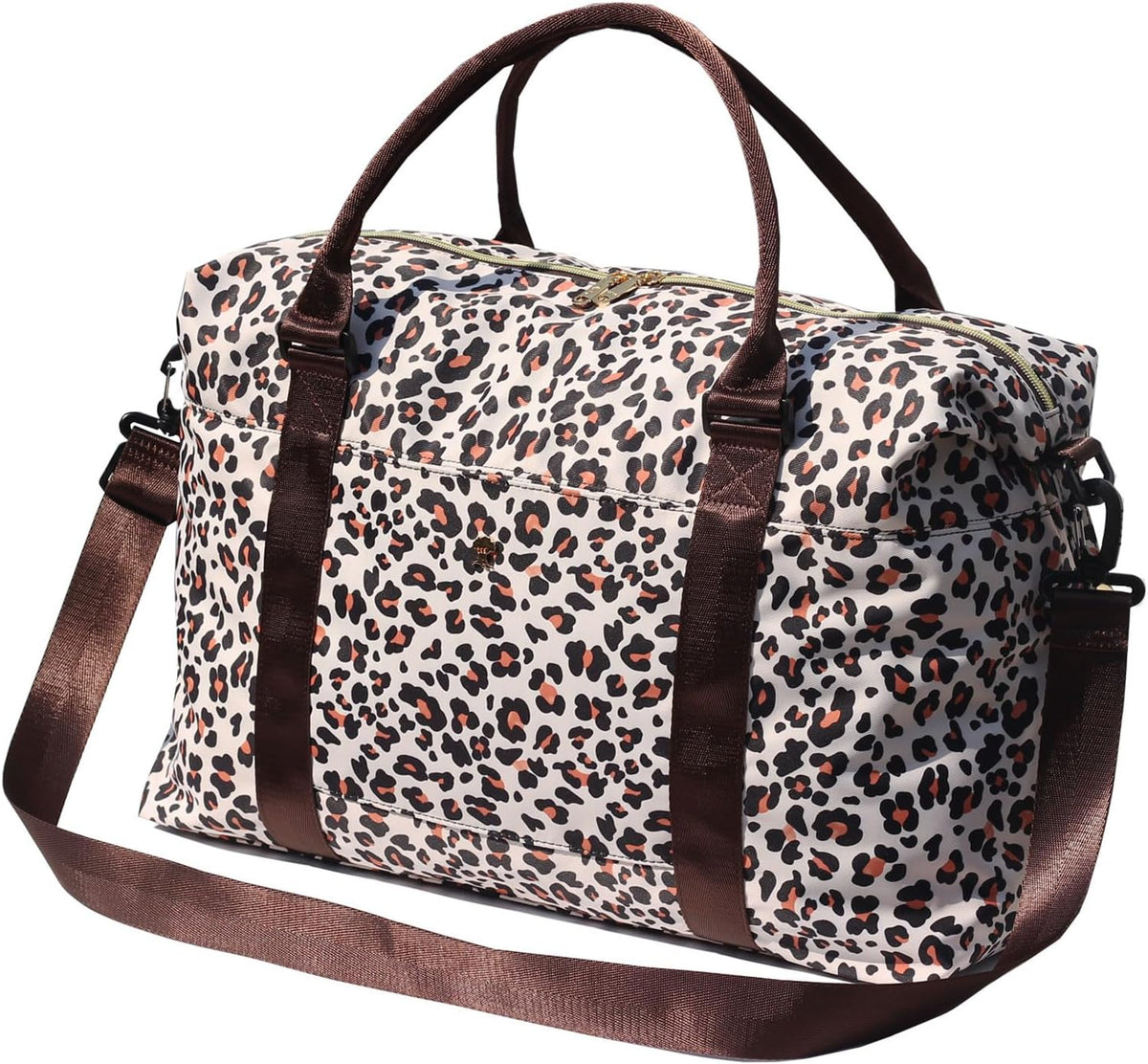 Travel Tote Duffel Gym Bag,Weekender Overnight Carry-on Tote Crossbody Bag with Wet Pocket and Trolley Sleeve Upgraded