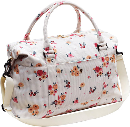 Travel Tote Duffel Gym Bag,Weekender Overnight Carry-on Tote Crossbody Bag with Wet Pocket and Trolley Sleeve Upgraded