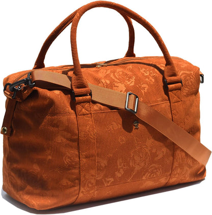 Travel Tote Duffel Gym Bag,Weekender Overnight Carry-on Tote Crossbody Bag with Wet Pocket and Trolley Sleeve Upgraded