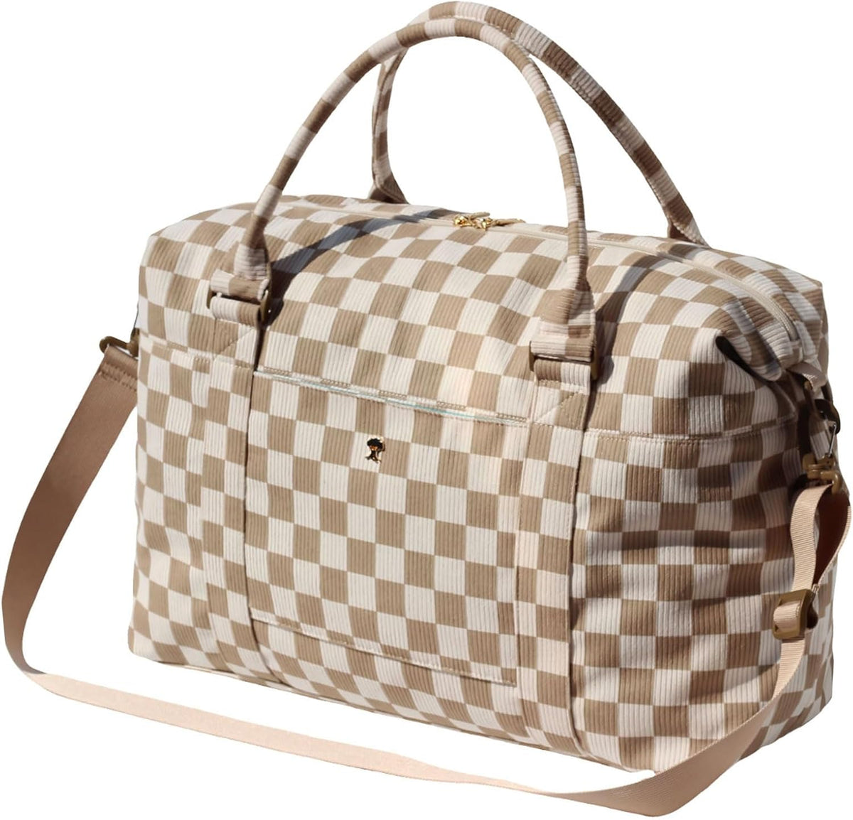 Travel Tote Duffel Gym Bag,Weekender Overnight Carry-on Tote Crossbody Bag with Wet Pocket and Trolley Sleeve Upgraded