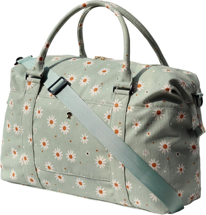 Travel Tote Duffel Gym Bag,Weekender Overnight Carry-on Tote Crossbody Bag with Wet Pocket and Trolley Sleeve Upgraded