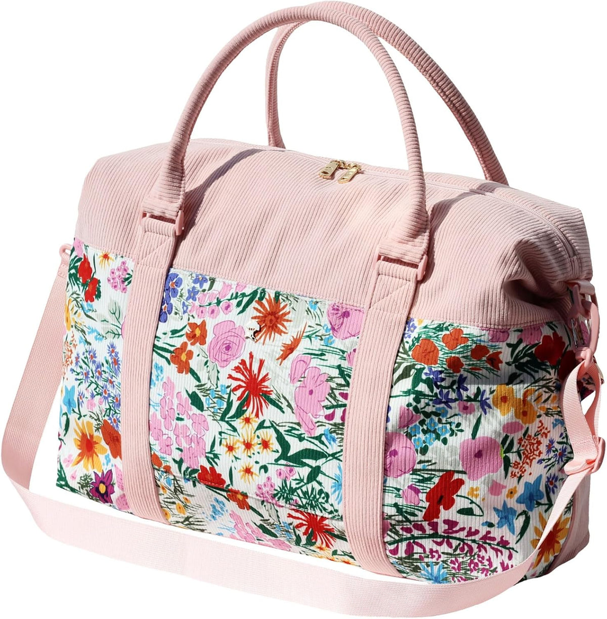 Travel Tote Duffel Gym Bag,Weekender Overnight Carry-on Tote Crossbody Bag with Wet Pocket and Trolley Sleeve Upgraded