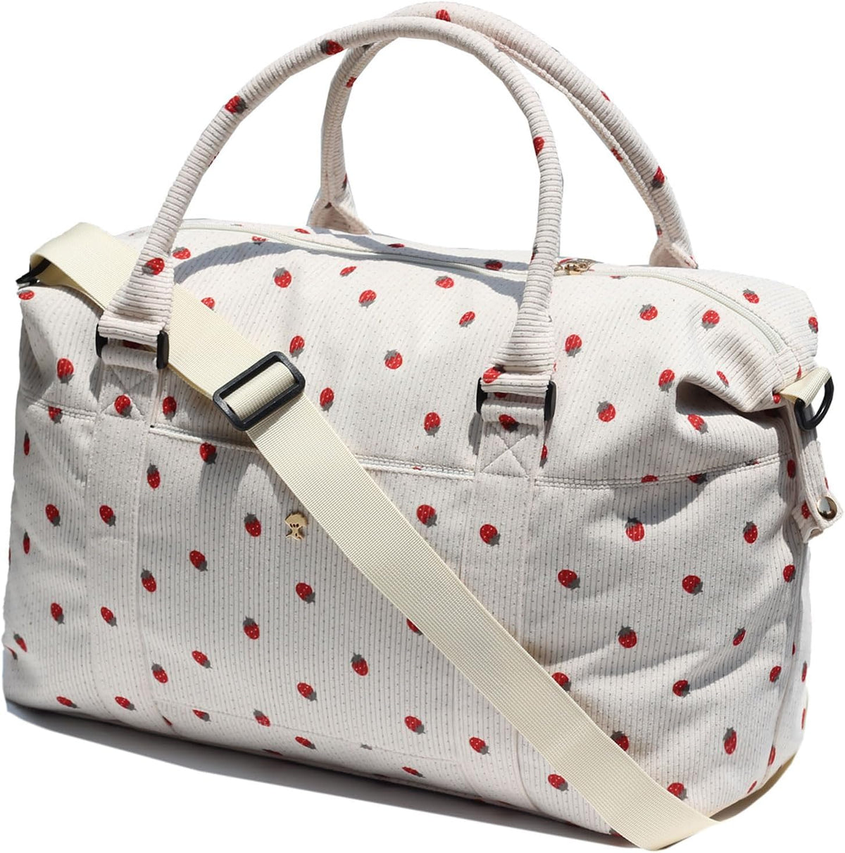 Travel Tote Duffel Gym Bag,Weekender Overnight Carry-on Tote Crossbody Bag with Wet Pocket and Trolley Sleeve Upgraded