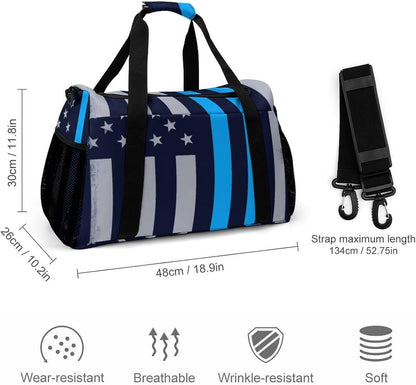 Lightweight Weekender Overnight Bag Foldable Travel Duffel Tote Bag Carry On for Women Gym Luggage