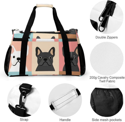 Lightweight Weekender Overnight Bag Foldable Travel Duffel Tote Bag Carry On for Women Gym Luggage