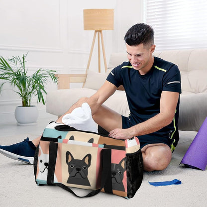 Lightweight Weekender Overnight Bag Foldable Travel Duffel Tote Bag Carry On for Women Gym Luggage