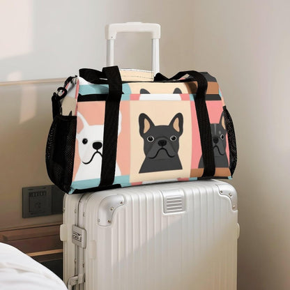 Lightweight Weekender Overnight Bag Foldable Travel Duffel Tote Bag Carry On for Women Gym Luggage