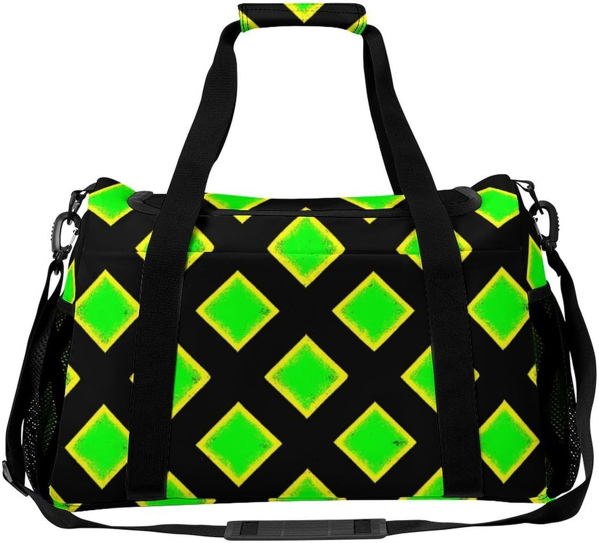 Lightweight Weekender Overnight Bag Foldable Travel Duffel Tote Bag Carry On for Women Gym Luggage