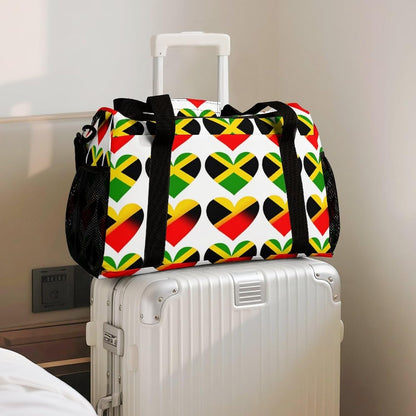 Lightweight Weekender Overnight Bag Foldable Travel Duffel Tote Bag Carry On for Women Gym Luggage
