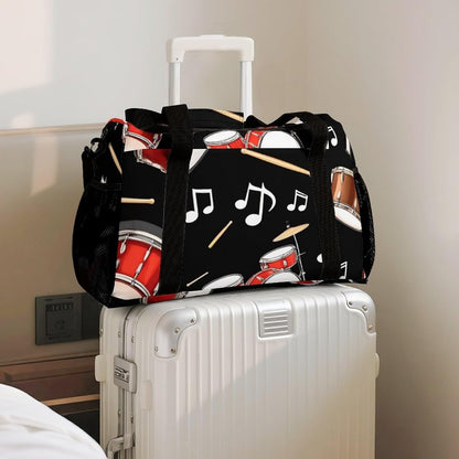 Lightweight Weekender Overnight Bag Foldable Travel Duffel Tote Bag Carry On for Women Gym Luggage