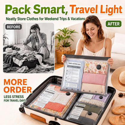 Vacuum Storage Bags with Rechargeable Electric Pump, 15 Combo - Space Saver Vacuum Storage Bags, Blanket & Clothes Storage Bag Vacuums Sealed, Bolsas Para Guardar Ropa Al Vacío