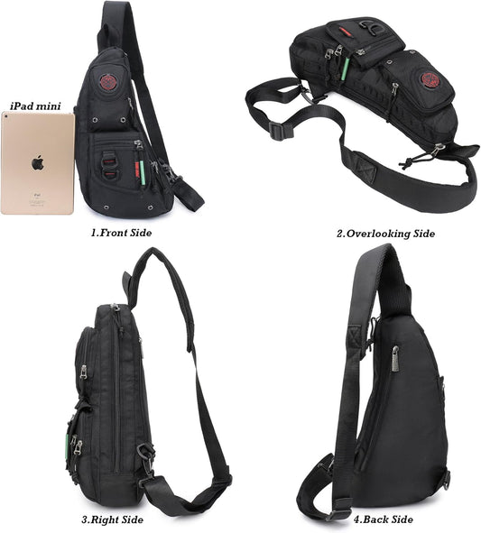 Sling Backpacks, Sling Chest Bag Shoulder Crossbody Bags for Men Women Outdoor Travel | Outdoor Travel