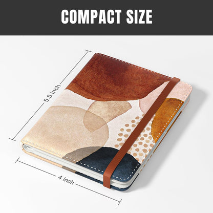 Passport Holder,RFID Blocking Passport Cover, Mandala Flower | Wallet Travel Essentials, Leather Travel Documents Organizer Protector for Women and Men