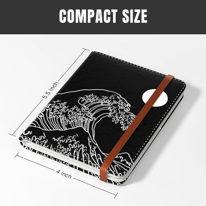 Passport Holder,RFID Blocking Passport Cover, Mandala Flower | Wallet Travel Essentials, Leather Travel Documents Organizer Protector for Women and Men